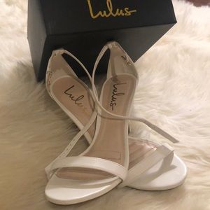 Lulus White Heels